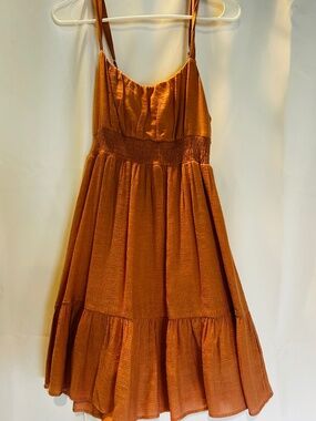 Summer Dress - peach
